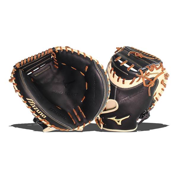 The Mizuno Pro Select Catcher’s Mitt offers soft, responsive feel and quick break-in in a 33.5” size—ideal for high school and college catchers seeking pro-level comfort.