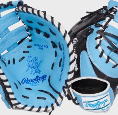The Rawlings Heart of the Hide First Base Mitt delivers pro-level pocket depth, durability, and control in 12.75” or 13” sizes—built from top 5% steerhide for serious first basemen.