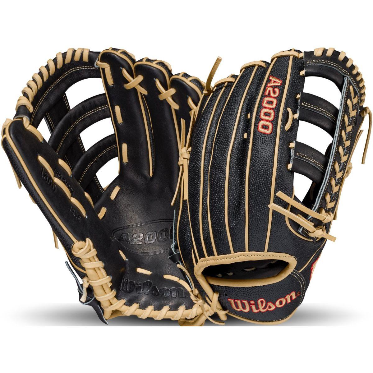The Wilson A2000 SuperSkin 12.75” OF combines Pro Stock Leather palm with water-resistant SuperSkin back for elite outfield performance in all conditions.