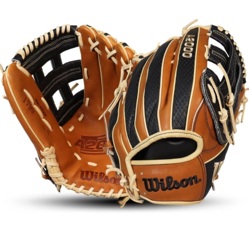 The Wilson A2000 1B delivers pro-level scooping control, deep pocket security, and durable Dual Welting construction in a 12.75” size for serious first basemen.